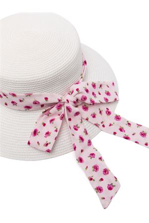 white cotton cap SIMONETTA KIDS | SU0A77Z1979101RS